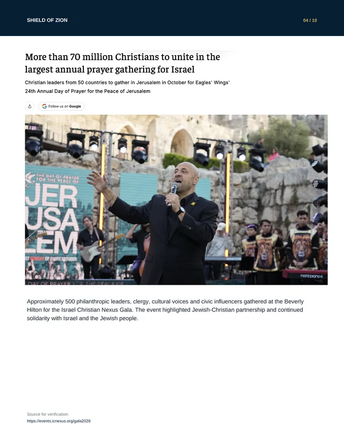 Pro Israeli activities report — PDF page 5